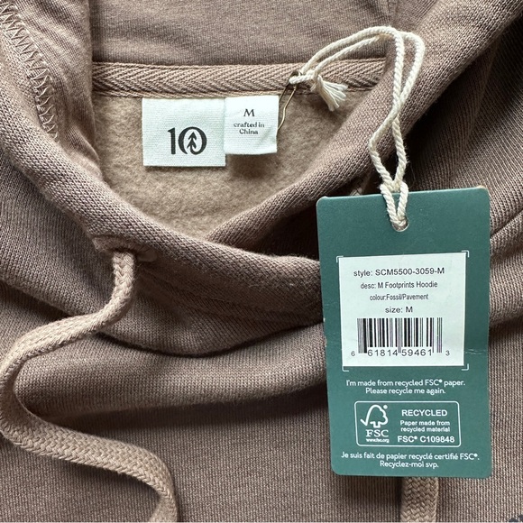 NWT Tentree Pullover Hoodie - Picture 3 of 4